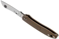 Spyderco Roadie Brown C189PBN Pocket Knife -Knife Shop SPC189PBN 05 spyderco