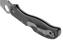 Spyderco Stretch 2 XL C258GPGYCW, G10, CRU-WEAR, Pocket Knife -Knife Shop SPC258GPGYCW 04 spyderco