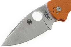 Spyderco Native 5 REX45 Burnt Orange G10 C41GPBORE5 Sprint Run Pocket Knife -Knife Shop SPC41GPBORE5 03 spyderco
