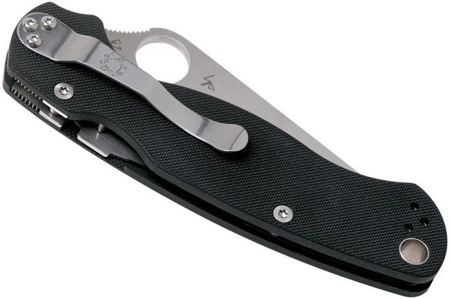 Spyderco Paramilitary 2 C81GP2 Pocket Knife 9 Spyderco Paramilitary 2 C81GP2 Pocket Knife - Image 9