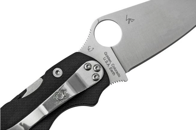 Spyderco Paramilitary 2 C81GP2 Pocket Knife 10 Spyderco Paramilitary 2 C81GP2 Pocket Knife - Image 10