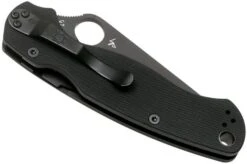 Spyderco Paramilitary 2 Black C81GPBK2 Pocket Knife -Knife Shop SPC81GPBK2 04 spyderco v202203