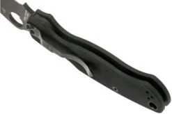 Spyderco Paramilitary 2 Black C81GPBK2 Pocket Knife -Knife Shop SPC81GPBK2 05 spyderco v202203