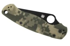 Spyderco Paramilitary 2 Camo Black C81GPCMOBK2 Pocket Knife -Knife Shop SPC81GPCMOBK2 06 spyderco
