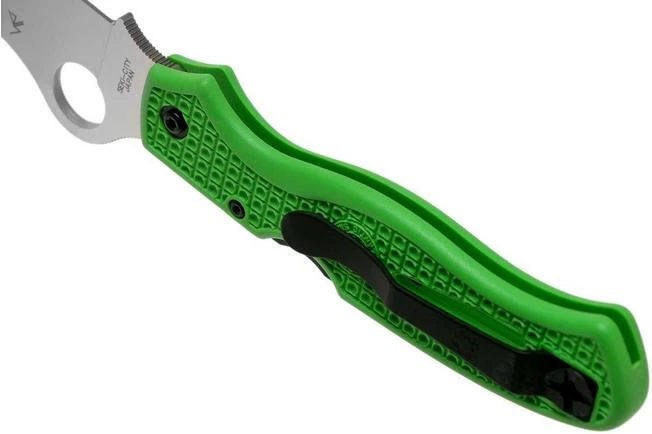 Spyderco Atlantic Salt Green LC200N C89FPGR Pocket Knife 5 Spyderco Atlantic Salt Green LC200N C89FPGR Pocket Knife - Image 5