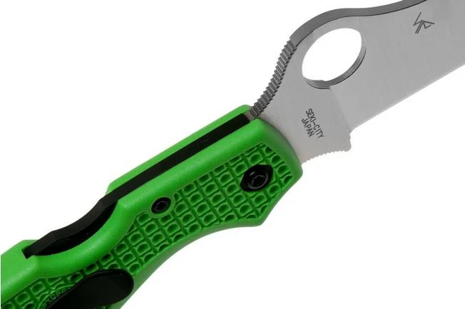 Spyderco Atlantic Salt Green LC200N C89FPGR Pocket Knife 6 Spyderco Atlantic Salt Green LC200N C89FPGR Pocket Knife - Image 6