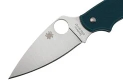 Spyderco UK Penknife CPM-SPY27 C94PCBL Blue FRN, Pocket Knife -Knife Shop SPC94PCBL 03 spyderco