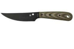 Spyderco Bow River CFB46GPODBK OD Green, Black Fixed Knife, Phil Wilson Design