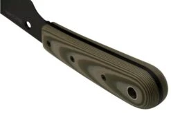 Spyderco Bow River CFB46GPODBK OD Green, Black Fixed Knife, Phil Wilson Design -Knife Shop SPCFB46GPODBK 04 spyderco