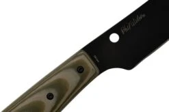 Spyderco Bow River CFB46GPODBK OD Green, Black Fixed Knife, Phil Wilson Design -Knife Shop SPCFB46GPODBK 05 spyderco