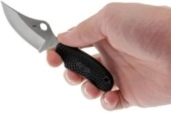 Spyderco ARK Salt FB35PBK Neck Knife -Knife Shop SPFB35PBK 04 spyderco ark h1 nekmes spfb35pbk 04
