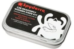 Spyderco Wooden Kit Dragonfly C28 WDKIT1 Wooden Pocket Knife -Knife Shop SPWDKIT1 04 spyderco spwdkit1 04