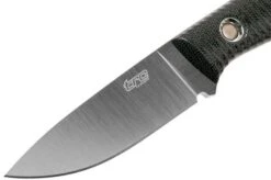 TRC Knives Classic Freedom, FFG, Black Canvas Micarta Outdoor Knife -Knife Shop TI CF FFG MICBK 03 trc knives