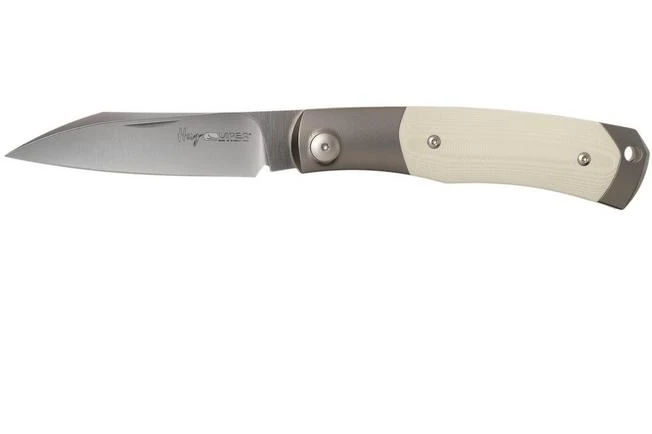 Viper Hug 2 V5994GI Ivory G10 Pocket Knife, Sacha Thiel Design 1 Viper Hug 2 V5994GI Ivory G10 Pocket Knife, Sacha Thiel Design
