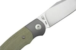 Viper Twin, V6002CG, Satin M390, Green Canvas Micarta Pocket Knife, Fabrizio Silvestrelli Design 10 Viper Twin, V6002CG, Satin M390, Green Canvas Micarta Pocket Knife, Fabrizio Silvestrelli Design -Knife Shop VPV6002CG 05 viper