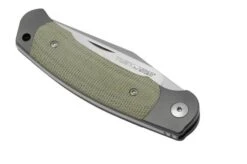 Viper Twin, V6002CG, Satin M390, Green Canvas Micarta Pocket Knife, Fabrizio Silvestrelli Design 11 Viper Twin, V6002CG, Satin M390, Green Canvas Micarta Pocket Knife, Fabrizio Silvestrelli Design -Knife Shop VPV6002CG 06 viper