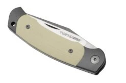 Viper Twin, V6002GI, Satin M390, Ivory G10 Pocket Knife, Fabrizio Silvestrelli Design -Knife Shop VPV6002GI 06 viper