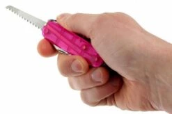 Victorinox Children's Army Knife, My First Victorinox With Saw, Pink 10 Victorinox Children's Army Knife, My First Victorinox With Saw, Pink -Knife Shop VT0 2373 T5 05 victorinox kinderzakmes vt0 2373 t5 d5
