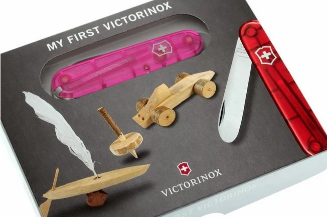 Victorinox Children's Army Knife, My First Victorinox With Saw, Pink 6 Victorinox Children's Army Knife, My First Victorinox With Saw, Pink - Image 6
