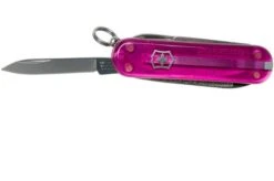 Victorinox Classic Transparant Pink 0.6203.T5 Swiss Pocket Knife -Knife Shop VT0 6203 T5 04 victorinox
