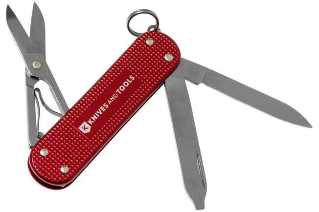 Victorinox Classic Alox Red 0.6221-20R4.KTE1 Knivesandtools Edition, Swiss Pocket Knife 2 Victorinox Classic Alox Red 0.6221-20R4.KTE1 Knivesandtools Edition, Swiss Pocket Knife - Image 2