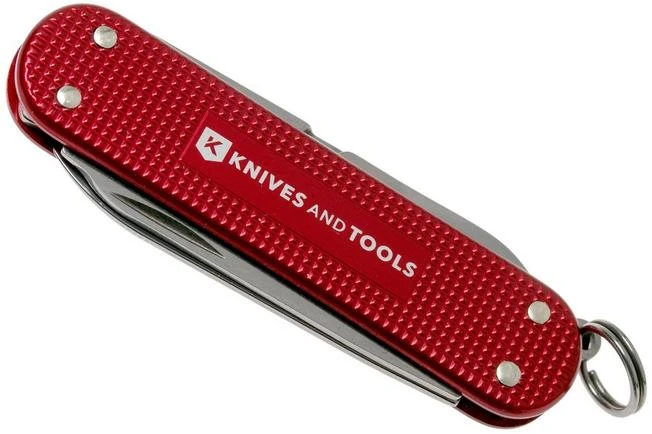 Victorinox Classic Alox Red 0.6221-20R4.KTE1 Knivesandtools Edition, Swiss Pocket Knife 5 Victorinox Classic Alox Red 0.6221-20R4.KTE1 Knivesandtools Edition, Swiss Pocket Knife - Image 5