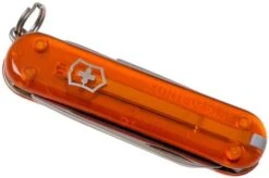 Victorinox Classic SD Translucent Colours, Fire Opal 0.6223.T82G Swiss Pocket Knife -Knife Shop VT0 6223 T82G 04 victorinox