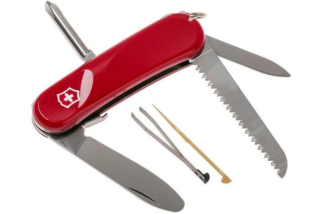 Victorinox Junior 09, Swiss Pocket Knife, Red 1 Victorinox Junior 09, Swiss Pocket Knife, Red