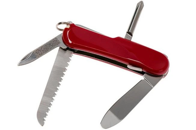 Victorinox Junior 09, Swiss Pocket Knife, Red 2 Victorinox Junior 09, Swiss Pocket Knife, Red - Image 2