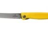 Victorinox SwissClassic Foldable Vegetable Knife Yellow Serrated, 6.7836.F8B