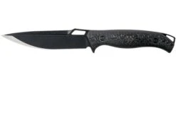 We Knife 607A, Spearpoint Neck Knife, Black
