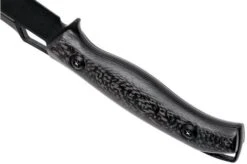 We Knife 607A, Spearpoint Neck Knife, Black -Knife Shop WK607A 04 we knife wk607a 04