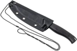 We Knife 607A, Spearpoint Neck Knife, Black -Knife Shop WK607A 07 we knife wk607a 07