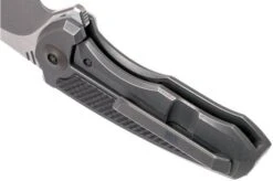 WE Knife 717H Valiant Grey Ti, Carbon Fibre, Stonewashed Blade, Pocket Knife -Knife Shop WK717H 05 we knife wk717h 05