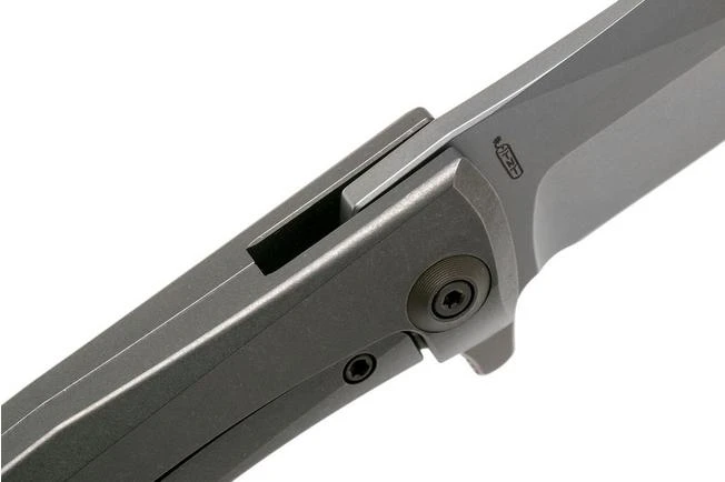 WE Knife Scoppio 923B Grey, Stonewashed Pocket Knife, Toni Tietzel Design 6 WE Knife Scoppio 923B Grey, Stonewashed Pocket Knife, Toni Tietzel Design - Image 6