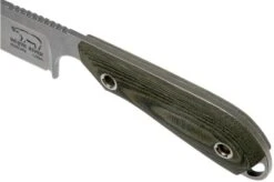 White River Knives M1 Caper Black & OD Linen Micarta Fixed Knife, Kydex Sheath 12 White River Knives M1 Caper Black & OD Linen Micarta Fixed Knife, Kydex Sheath -Knife Shop WRCPR LBO 05 white river knives