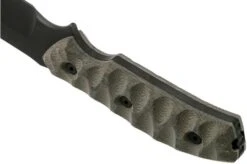 White River Knives GTI 4.5 Black & OD Green Canvas Micarta, Justin Gingrich Design 12 White River Knives GTI 4.5 Black & OD Green Canvas Micarta, Justin Gingrich Design -Knife Shop WRGTI45 LBO 04 white river knives