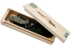 White River Knives GTI 4.5 Black & OD Green Canvas Micarta, Justin Gingrich Design 17 White River Knives GTI 4.5 Black & OD Green Canvas Micarta, Justin Gingrich Design -Knife Shop WRGTI45 LBO 09 white river knives