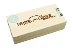 White River M1 Backpacker WRM1-PTS-CBI Treestand Camo Paracord, Black Coated, Neck Knife -Knife Shop WRM1 PTS CBI 09 whiteriver