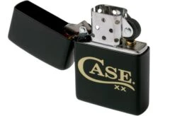 Case Knives Zippo 52478 Matte Black, Case Logo Lighter